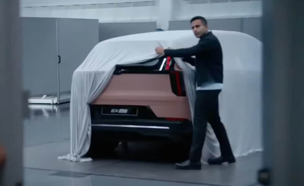 Volvo Teases EX60 SUV, Set for Early 2026 Launch