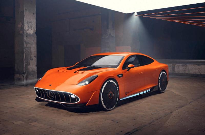 1,340 HP, Triple-Motor AMG GT XX Concept Debuts with 0.198 Drag Coefficient